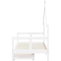 Estructura de Cama Infantil con cajones Madera de Pino 80x160cm - details 91