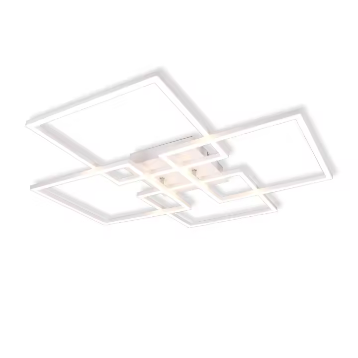 CBJKTX Plafón LED 4 moderno blanco 32W 3000K - 1