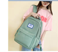 Mochila sencilla para chica adolescente, morral ligero de viaje para ir a la escuela - details 0
