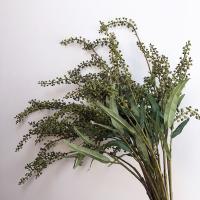 Planta Artificial de tacto Real, rama de fruta, arte Floral hecho a mano, plantas verdes simuladas, plantas falsas realistas, decoración de jardín al aire libre - details 13