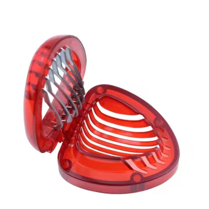 Juego de 2 piezas para cocina, herramientas para cortar fresas, pelador, removedor de tallo de hoja - 1