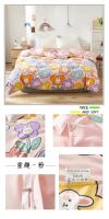 Juego de Ropa de Cama de Lujo con Funda de Edredón de Dibujos Animados Lindos para el Hogar Doble Set de Tela para Cama - details 19