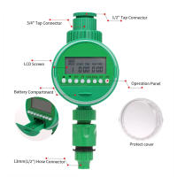 Manguera de grifo, aspersor temporizador de agua para jardín, controlador Digital programable sistema de sincronización de riego manual automático para el hogar y el jardín - details 9