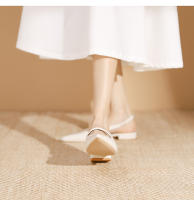 Zapatos planos con correa puntiaguda simples y versátiles - details 16