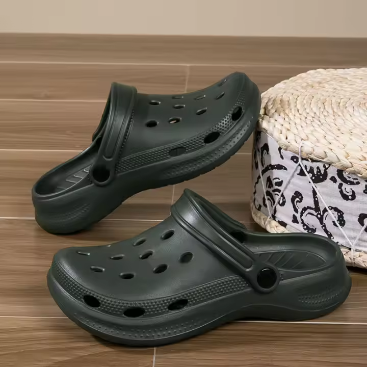 Zuecos de verano para hombres y mujeres tallas grandes 46 47 48 sandalias de playa y jardín pantuflas de casa comodidad EVA unisex - 1