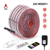 GAHADA Tira LED WS2811 Impermeable IP68 24V 60LEDs/m Controlador Bluetooth WiFi Kit de Potencia - details 14
