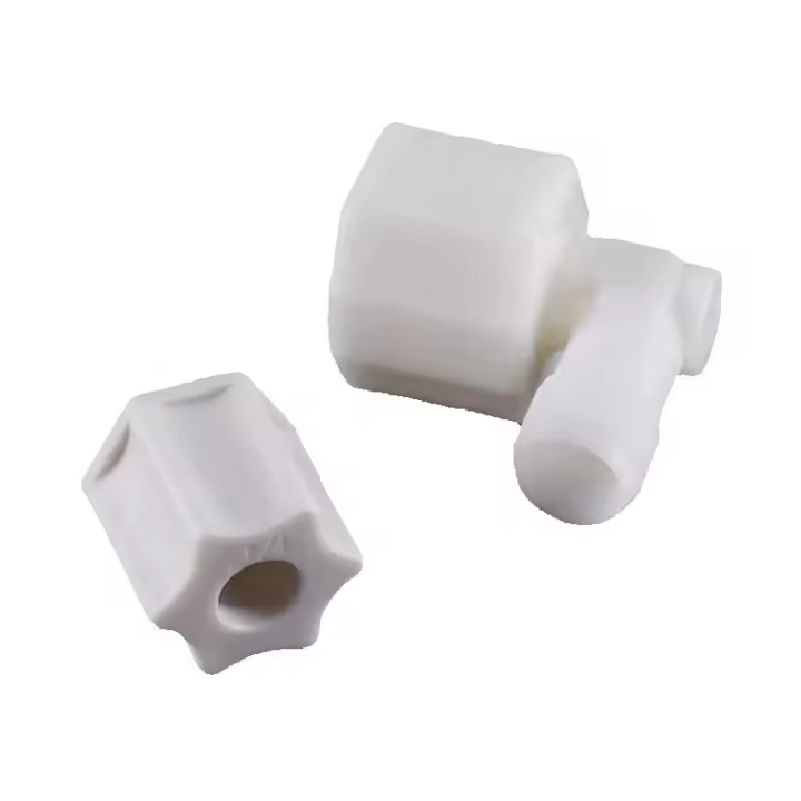 VIDEOJET Compatible 203303 TUBO DE ACCESORIO FML CODO 1/4 OD PARA IMPRESORA DE INYECCIÓN DE TINTA CONTINUA SERIE EXCEL - 1