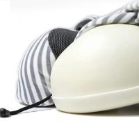 Almohada de viaje suave en forma de U, almohada de viaje para el cuidado de la salud, espuma viscoelástica para el cuello, almohada Cervical para avión, cojín para el cuello - details 12