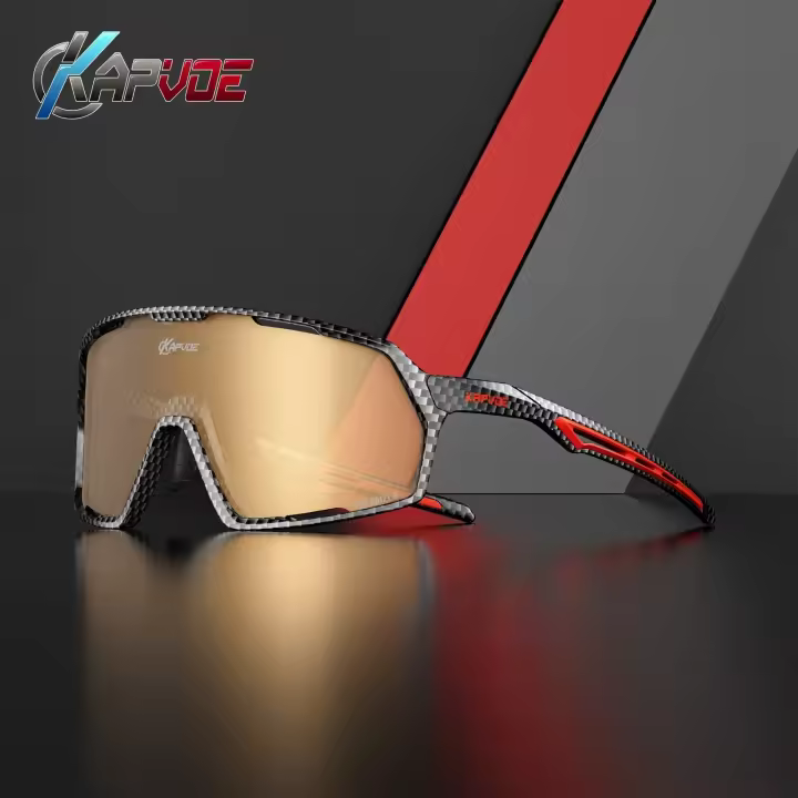 Kapvoe-gafas de sol polarizadas para hombre y mujer, lentes deportivas a la moda para ciclismo de montaña, UV400 - 1