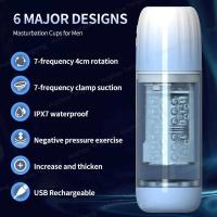 Leten Rends-masturbador eléctrico automático para hombres, juguetes para hombres, taza de masturbación, Vagina Real para adultos, Coño de bolsillo, sexo - details 6