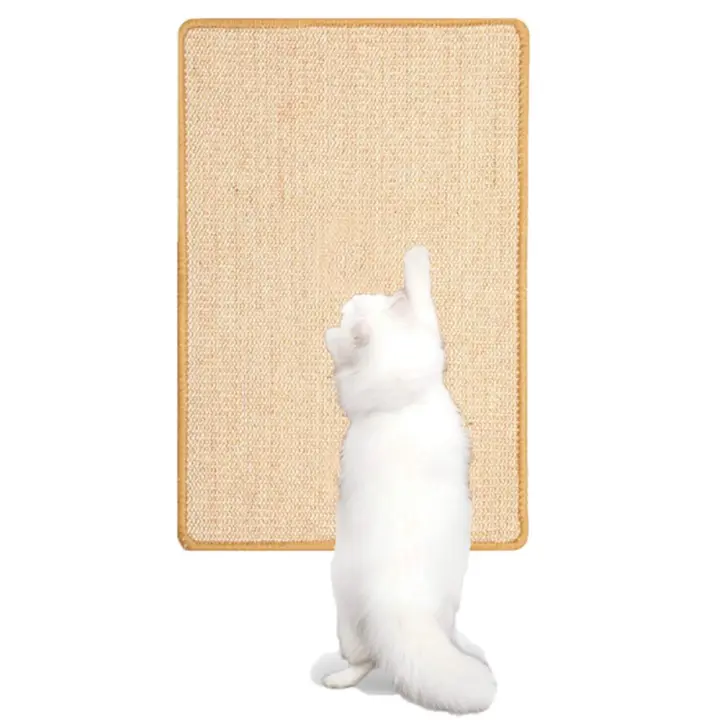 Rascador de Sisal para gatos, alfombrilla protectora de árbol para mantener tus muebles seguros - 1