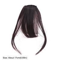 Accesorios para el cabello, peluca sintética, flequillo Romo, postizo falso, Clip en flequillo, extensión de cabello, estilo Natural, flequillo falso para mujer - details 4
