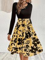 Midi Ds de manga larga para mujer, ropa elegante de moda coreana, elegante, Kpop, diseñador curvo, nuevo en X - details 5