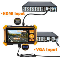 Elecpow-probador de cámara profesional HD-3200Plus, Monitor compatible con 4K, 8MP, CVI, TVI, AHD, SDI, CVBS, salida de cámara analógica, Cable UTP - details 3