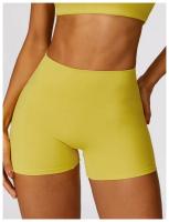 Pantalones cortos de Yoga para mujer, ropa de gimnasio de cintura alta, pantalones cortos deportivos de ciclismo - details 42