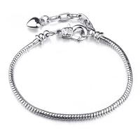 Pulsera Pandora con cierre de corazón de amor Cadena de serpiente europea - details 8