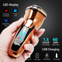 Máquina de Afeitar Eléctrica 3D Recargable para Hombres - Afeitado Húmedo y Seco - Pantalla LED - details 4