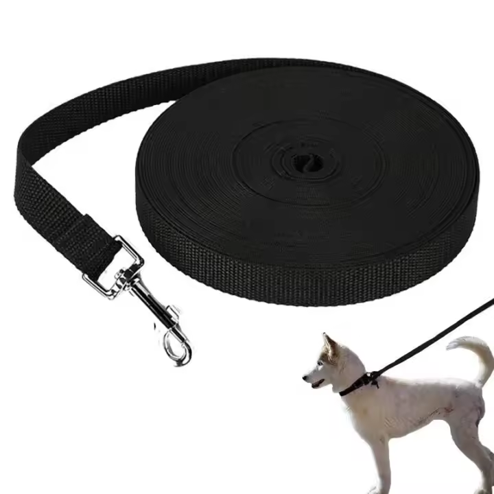 Correa nailon mascotas, cuerda tracción duradera perros pequeños y medianos, gatos, cachorros, caminar, correr, correa de plomo - 1