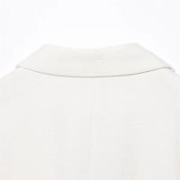 Chaqueta corta de tres piezas con lazo de color contrastante de diseñador 2025, nueva moda femenina de verano con temperamento. - details 10