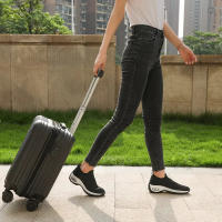 Zapatillas de moda para mujer Fly Weave One Foot Estribo Zapatos Casuales Transpirable Simple Air Cushion Zapatillas - details 3