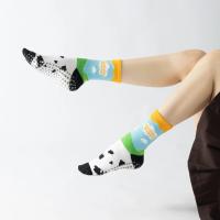 Calcetines de Yoga y Pilates con patrón de grafiti personalizado para mujer, calcetines deportivos antideslizantes, calcetines de moda que combinan con todo, calcetines de tendencia - details 5