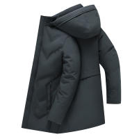 CHAIFENKO Chaqueta de Invierno de Forro de Poliéster Abrigo de Forro Removible Zip de Cierre - details 5