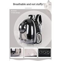 Sipobuy Pet Space Capsule Mochila, transportador de gatos pequeños y medianos, transparente, transpirable, a prueba de calor, transportador de mascotas para viajes, senderismo, caminar, campamento - details 2