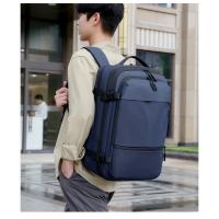 Mochila De Negocios Mochila De Gran Capacidad Para Viajes Al Aire Libre, Bolsa De Ordenador Impermeable Para Hombres Casuales - details 22