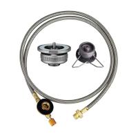 Estufa para exteriores, adaptador de gas butano, convertidor de estufa tipo dividido, manguera de conexión para cocina al aire libre, accesorios para equipos de camping - details 1