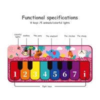 Alfombra Piano para infantil, juguete educativo, Alfombra Musical, juguetes para bebé, Alfombra para gatear para niño pequeño, instrumento musical, juguete para recién nacido, Regalo para regalar Cumpleaño Navidad - details 6