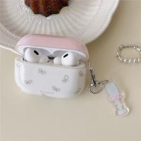 Funda para auriculares con forma de lazo, adecuada para Apple AirPods Pro 2, funda para auriculares inalámbricos Bluetooth, funda protectora para AirPods 3/2, funda para auriculares iPod. - details 0