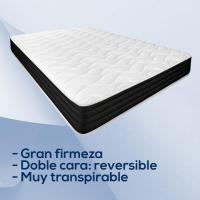 Colchón Viscoelástico de Bolsillo Reversible Dureza Media-Alta, Grosor 20cm, Antiácaros, Antibacteriano, Hipoalergénico 90x190 - details 4