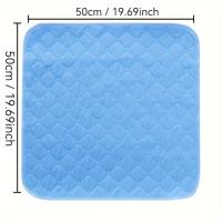 Alfombrilla lavable para coche, cojín para asiento de silla de ruedas, cojín suave a prueba de fugas para silla, cojín transpirable antideslizante para cochecito de bebé, ancianos y adultos - details 0