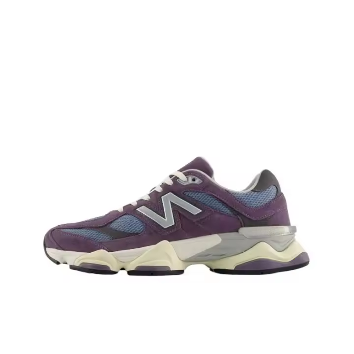 100% zapatillas originales 9060 sombra púrpura U9060SFA zapatos deportivos informales para hombre y mujer - 1