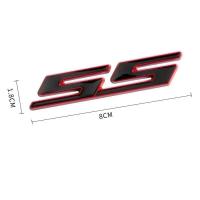 Calcomanía para maletero de coche con emblema negro y rojo de Metal 3D para Chevrolet Camaro Bumblebee SS Stikcer, accesorios - details 5