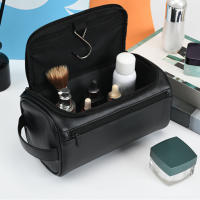 Bolsa de maquillaje de cuero PU, organizador de cosméticos con múltiples compartimentos para mujeres y niñas, artículos esenciales - details 3