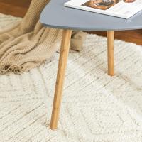 Mesitas de café Mesa de Centro Mesa Auxiliar 55 x 55 x 45cm Gris FBT74-HG ES - details 3