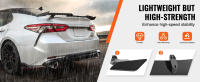 SucceBuy Alerón de coche GT Wing de 57,9 pulgadas, compatible con Camry 2018-2023, material ABS de alta resistencia, pintura horneada, alerón trasero para coches de carreras, negro brillante - details 1