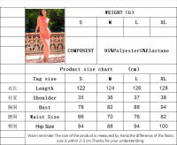 Vestido de mujer con espalda desnuda y vestido largo - details 0