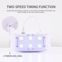 Mini lámpara de uñas recargable de mano con pantalla USB, herramienta hine, UV, LED, linterna, bolígrafo, 3W, # - details 14