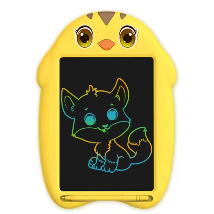 Tablero de dibujo de dibujos animados para niños, tableta LCD de escritura a Color, juguete para el Día de los niños, cumpleaños, regalos de Navidad, 8,5 pulgadas - 1