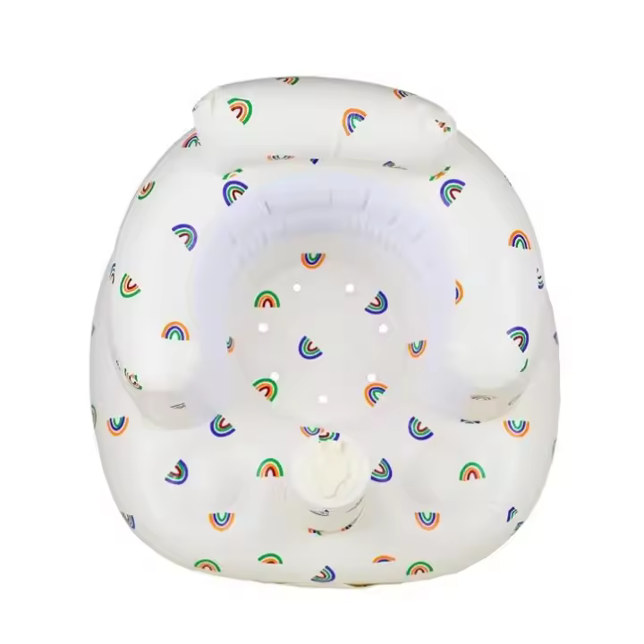 Bebé aprender a sentarse silla plegable pequeño sofá inflable taburete bebé aprendizaje asiento juguetes para niños - 1