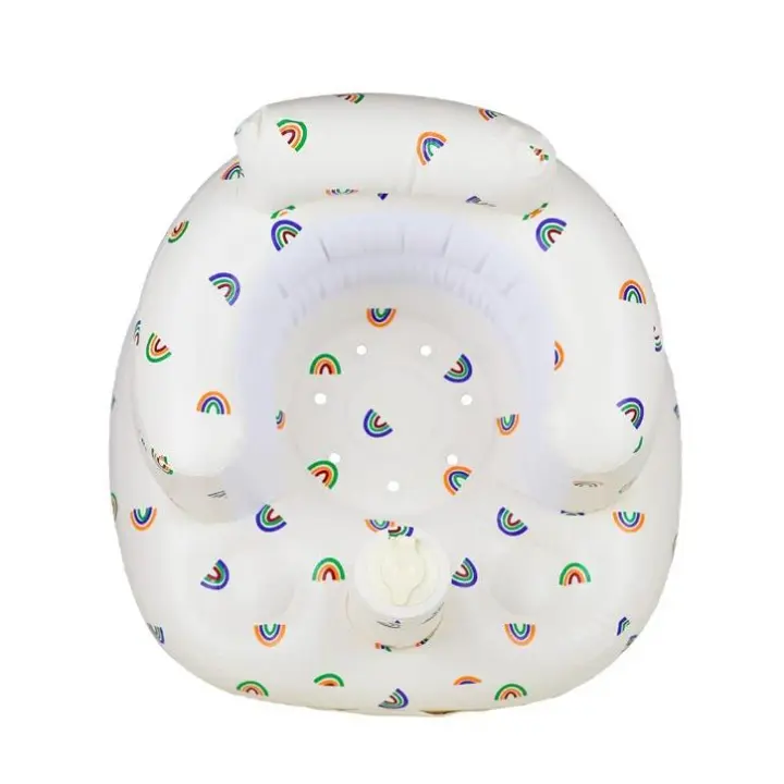 Bebé aprender a sentarse silla plegable pequeño sofá inflable taburete bebé aprendizaje asiento juguetes para niños - 1
