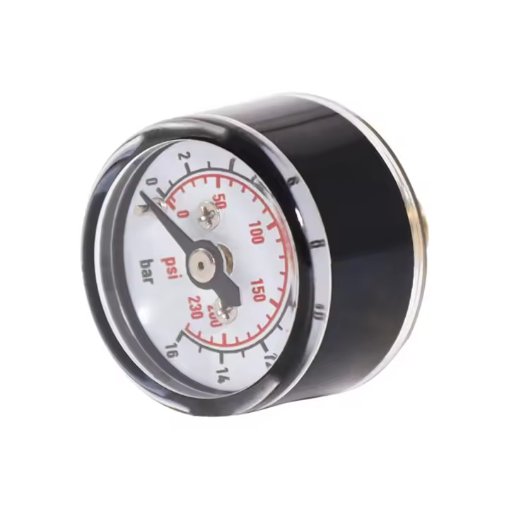 Manómetro de micropresión PCP Air Mini para buceo, manómetro de 16bar, rosca 1/8 NPT - 1