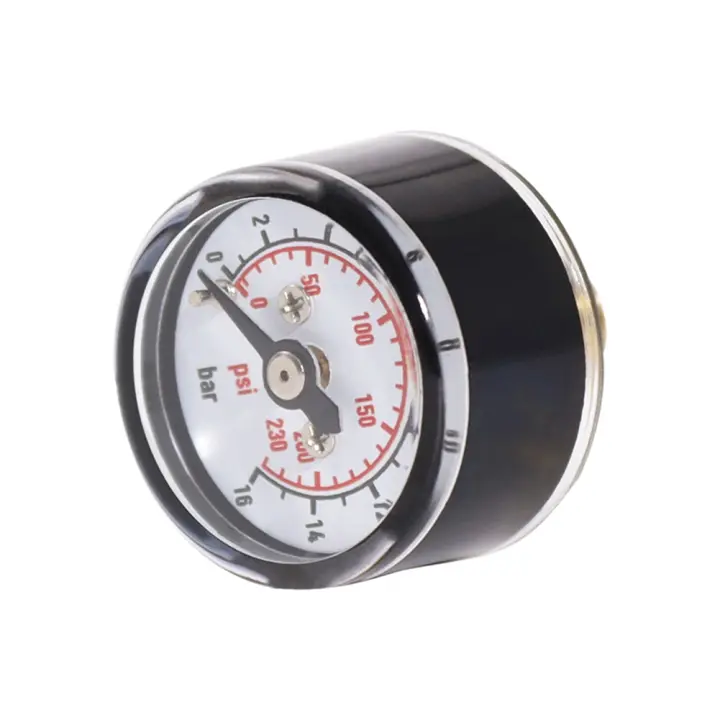 Manómetro de micropresión PCP Air Mini para buceo, manómetro de 16bar, rosca 1/8 NPT - 1