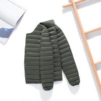 Chaqueta de plumón ultraligera para hombre, abrigo ligero portátil Delgado a prueba de viento, Forro cálido - details 2