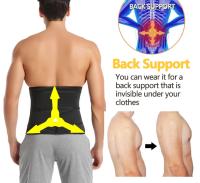 ROBASUK-Entrenador de cintura, corsés recortadores, moldeador de cuerpo para pérdida de peso, cinturón adelgazante ajustable, Control de barriga, moldeador de cuerpo para sudor, cintura delgada - details 9