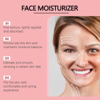 La crema para la piel con retinol es una crema facial suave, hidratante, tierna, humectante, delicada, brillante y bien cuidada. - details 3