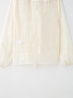 Blusa Elegante Informal para Mujer OUWU Blusa de Escalón con Cuello en V y Mangas Largas con Botones Nueva Moda para Primavera y Verano 2025 - details 11