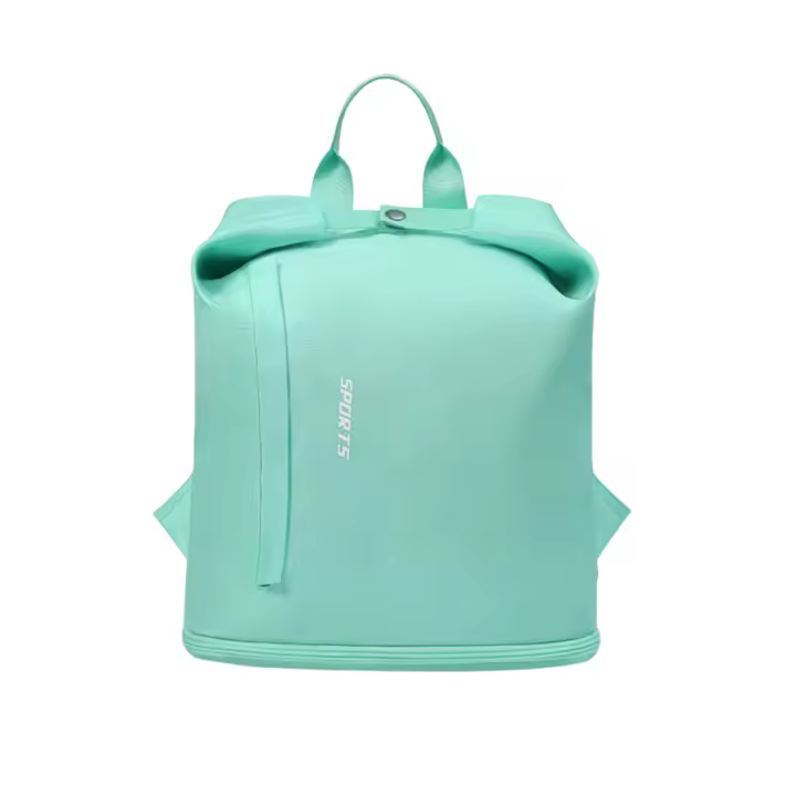1 nueva bolsa de deportes, bolsa de natación para adultos con separación en seco y húmedo, mochila impermeable, bolsa de viaje independiente para almacenamiento de zapatos, bolsa de fitness para yoga - 1